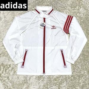 【超希少】アディダス　adidas　/　ナイロンジャケット　デサント社製　80s