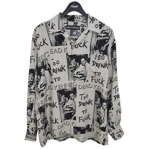  Wacko Maria WACKO MARIA DEAD KENNEDYS / HAWAIIAN SHIRT L/S (TYPE-2) long sleeve aloha shirt 2023AW commodity number :8066000236438