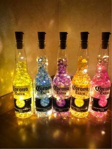  Corona beer bottle light LED indirect lighting floor light 5 color set 