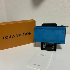 美品　LOUIS VUITTON ルイヴィトン モノグラム タイガラマ　コインカードホルダー　フラグメントケース　コインケース　小銭入れ　ICチップ