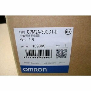 新品OMRON オムロン CPM2A-30CDT-D プログラマブルコントローラ 【６ヶ月保証】