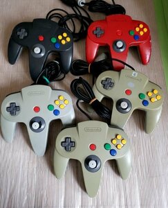 任天堂 Nintendo 64 コントローラ 5個