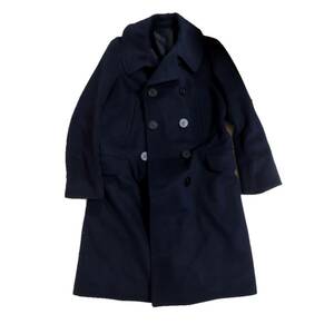 ANATOMICA アナトミカ 530-522-05 LONG PEA COAT USN アメリカ 海軍 メルトン ロング Pコート ネイビー系