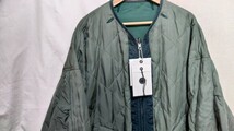 新品 希少size.4 国内正規 VISVIM 23ss iris liner jacket green 緑　アイリス　キルティング　FIL THORSON 中村ヒロキ　_画像5