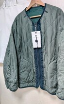 新品 希少size.4 国内正規 VISVIM 23ss iris liner jacket green 緑　アイリス　キルティング　FIL THORSON 中村ヒロキ　_画像6