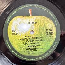 Apple レコード The Beatles『 LET IT BE box with the book 』GET BACK 写真集付き 国内盤 東芝音工 初盤 極美品_画像3