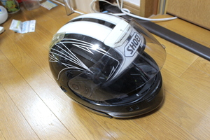 ショーエイヘルメット　中古　システム　シンクロテック　システムヘルメット　ジャンク　ネオテック　SHOEI　女性使用