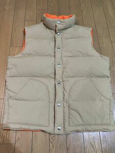 STANDARD CALIFORNIA standard California reversible down vest S size beige American Casual inspection Ron Herman RHC