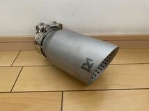  akrapovic アクラポビッチ マフラーカッター _画像1