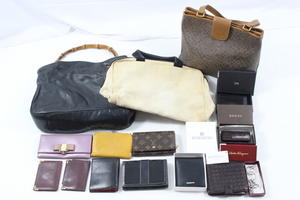 【ト静】 ★ ブランド バッグ 財布 小物 まとめ LouisVuitton GUCCI COACH Ferragamo NINARICCI GIVENCHY 他 現状品 GA000GCG1P