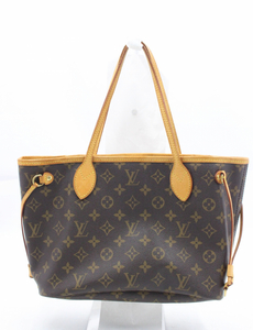 【ト静 ★LOUIS VUITTON ルイヴィトン ネヴァーフルPM トートバッグ モノグラム M40155 レディースバッグ ブランド 中古現状品 GA377GCG64