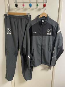 【美品】NIKE トレーニングウェア ナイキ NFTB セットアップ　M グレー×黒　