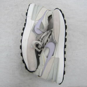 NIKE W WAFFLE ONE（ナイキ ウィメンズ ワッフル ワン）（DC2533 101） ベージュ/紫  wm23.5㎝ US6.5  2020年製  着用少  ok2312Aの画像3