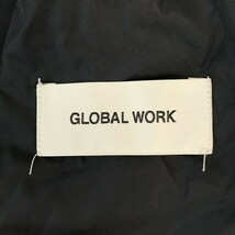GLOBAL WORK★MA-1/フライトジャケット【メンズM/紺/navy】ベースボールカラーブルゾン/Coat/Jacket/Jumper◆BH432_画像6