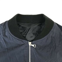 GLOBAL WORK★MA-1/フライトジャケット【メンズM/紺/navy】ベースボールカラーブルゾン/Coat/Jacket/Jumper◆BH432_画像4