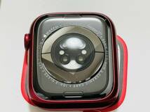 【中古】Apple Watch Series7 45mm Red Alminum GPS MKNT3J/A 動作確認済み 付属品あり_画像5