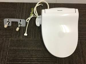 【中古】リモコン無Panasonic(パナソニック) 電気温水便座 ウォシュレット ビューティ・トワレ「DL-WL20-WS」☆#WS(パステルホワイト)