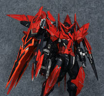 【MG 1/100 PPGN-001 ガンダムエクシアダークマター Gundam Exia Dark Matter ガンダムビルドファイターズ 塗装済完成品】Aone111 -80_画像5