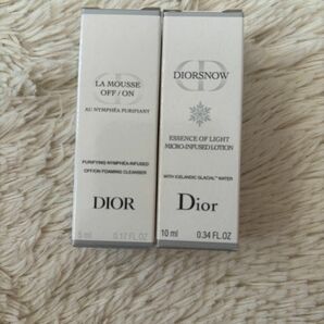 Dior サンプル 化粧水 ローション　洗顔 試供品　乾燥肌　トーンアップ　ディオール