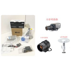 [ unused goods ]WEBGATE/ web gate TVI box camera KA1080B 2022 year made installation metal fittings WH-31 TAMRON monitoring camera for lens M13VG288IR *No.1*