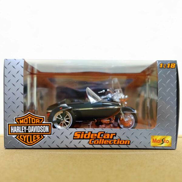 【Maisto】2001 FLHRC Road King Classic(BLK) 1/18 HARLEY-DAVIDSON SideCar Collection