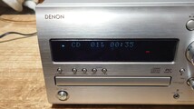 DENON CDレシーバー　D-MX11 代用リモコン付　中古_画像2