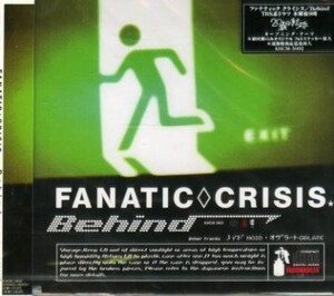 ■ FANATIC CRISIS ( ファナティック クライシス ) TVドラマ 20歳の結婚 オープニング曲 [ behind ] 新品 初回盤 CD 即決 送料サービス ♪