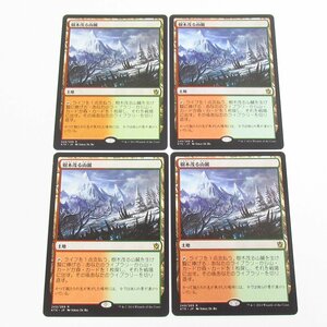 MTG 249 R 樹木茂る山麓/Wooded Foothills (KTK/日本語) 4枚セット ■U8031