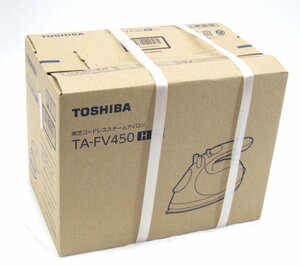 未開封 TOSHIBA コードレススチームアイロン TA-FV450 H グレー #U1714