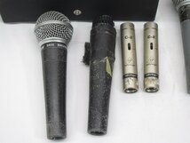 SHURE Behringer Audio-Technica マイク11点 まとめ ※ジャンク品 #U1607_画像5