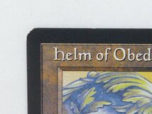 MAGIC The Gathering MTG helm of Obedience カード △WU1169_画像2