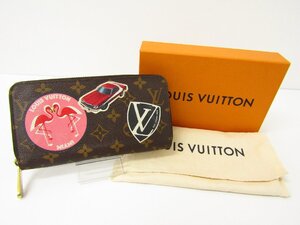 LOUIS VUITTON ルイ・ヴィトン モノグラム ジッピーウォレット 二コラジェスキエール ワールドツアーモデル 長財布 M62149 ▼SB5015