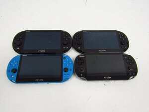 PS Vita 本体 PCH-1100～2000 計4台セット ジャンク品▽A6859