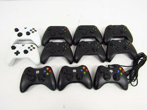 Xbox 360 / One 純正コントローラー 計11個セット ジャンク品▽A6855
