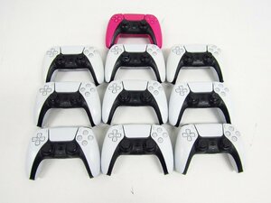 PS5 純正コントローラー 10個セット ジャンク品▽A6854