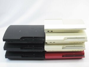 PS3 プレイステーション3 (CECH-4000B/3000A/3000B) 7台 まとめ ゲーム機 シールなし ※ジャンク品 #U1769