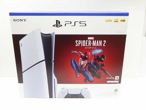 未使用 PS5 Marvel's Spider-Man2同梱版 ディスクドライブ版 825GB CFIJ-10020 ゲーム機本体 △WE1199