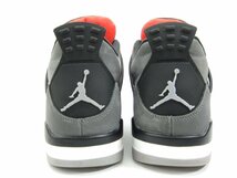 NIKE ナイキ AIR JORDAN 4 RETRO DH6927-061 SIZE:US9.5 27.5cm メンズ スニーカー 靴 □UT10793_画像4