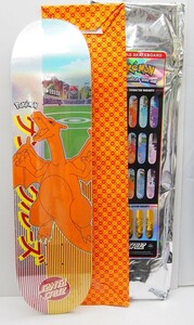 未使用 SANTACRUZ サンタクルズ ポケットモンスター デッキ リザードン 中古 スケートボード ∴WS1292