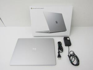 Microsoft Surface Laptop5 RFB-00020 【i7-1255U/8GB/SSD:512GB】 15インチ 2022年発売モデル ノートPC 中古 ◆KD3697