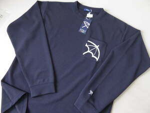 ARNOLD PALMER アーノルドパーマー ストレッチ カジュアル 胸ポケット ロングＴシャツ 長袖シャツ　LL　紺