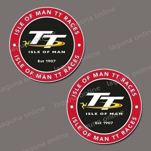 ☆即納☆　isle of man TT　マン島TTレース　ステッカー　デカール　並行輸入 17