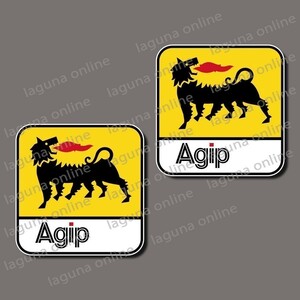 ☆即納☆　Agip　アジップ　ステッカー　デカール　並行輸入 2