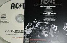 AC/DC 1981年 東京 特典付 Definitive Master Live At Tokyo,Japan_画像5