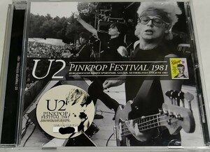 U2 1981年 ピンクポップ・フェス Stereo SDB 特典付 Live At Pinkpop Festival,Netherlands 
