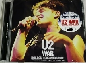 U2 1983年 Stereo SDB Live At Boston,USA