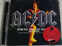 AC/DC 1981年 東京 特典付 Definitive Master Live At Tokyo,Japan_画像1