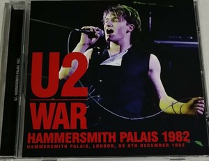 U2 1982年 Digital Stereo Broadcast 特典付 Live At Hammersmith,London,UK