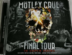 モトリー・クルー 2015年 埼玉 特典付 Motley Crue Live At Saitama Super Arena,Japan 