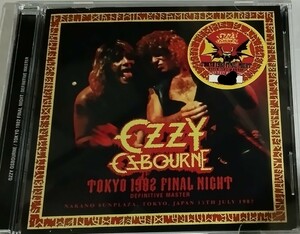 オジー・オズボーン 1982年 東京 Ozzy Osbourne Live At Nakano Sunplaza Tokyo,Japan Black Sabbath